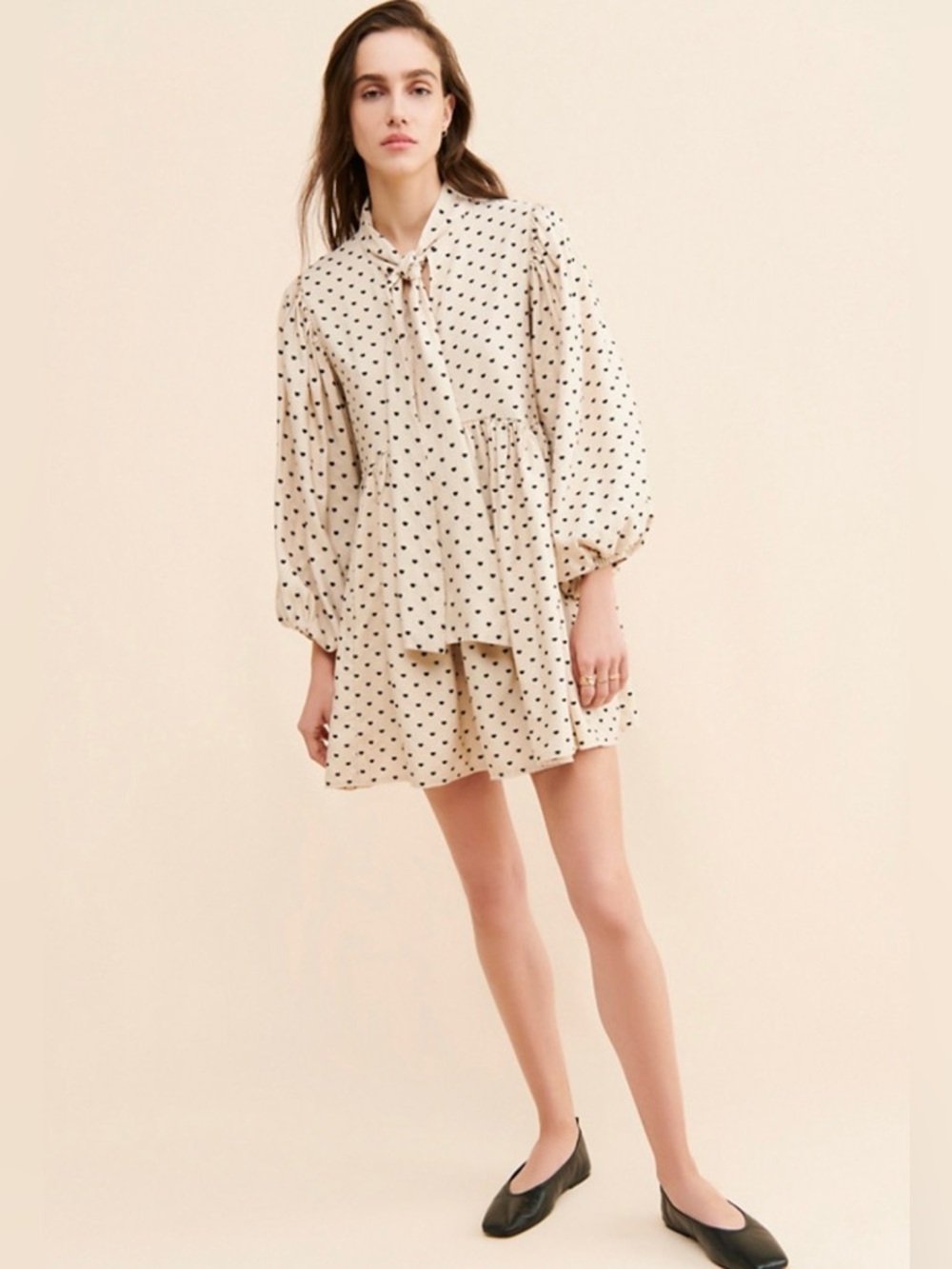 Sister Jane Barn Heart Jacquard Mini Dress Size Small - Picture 6 of 8